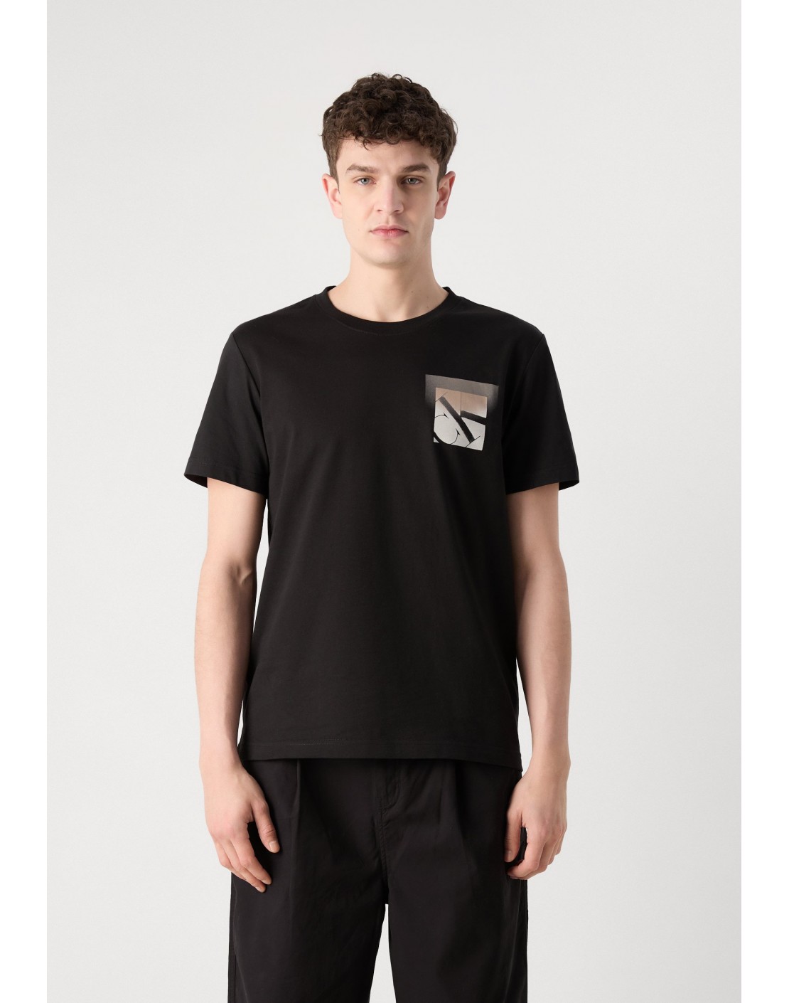 Calvin Klein Camiseta Soft Box Monogram Tee