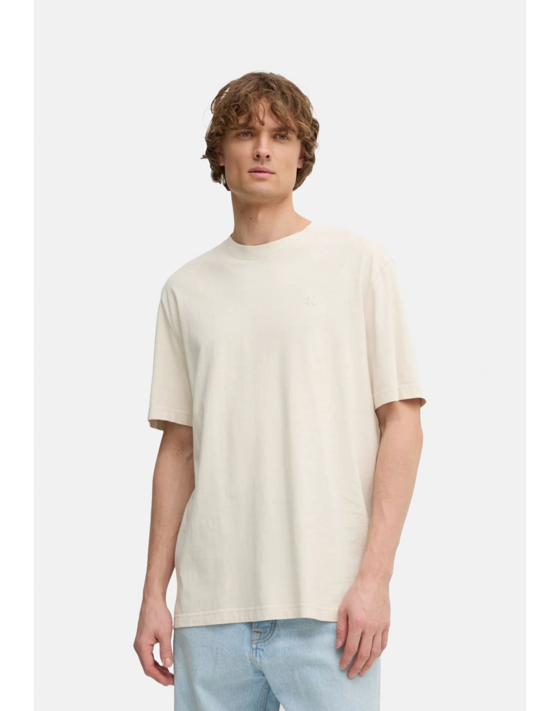 Calvin Klein Camiseta Washed Box Monogram Tee