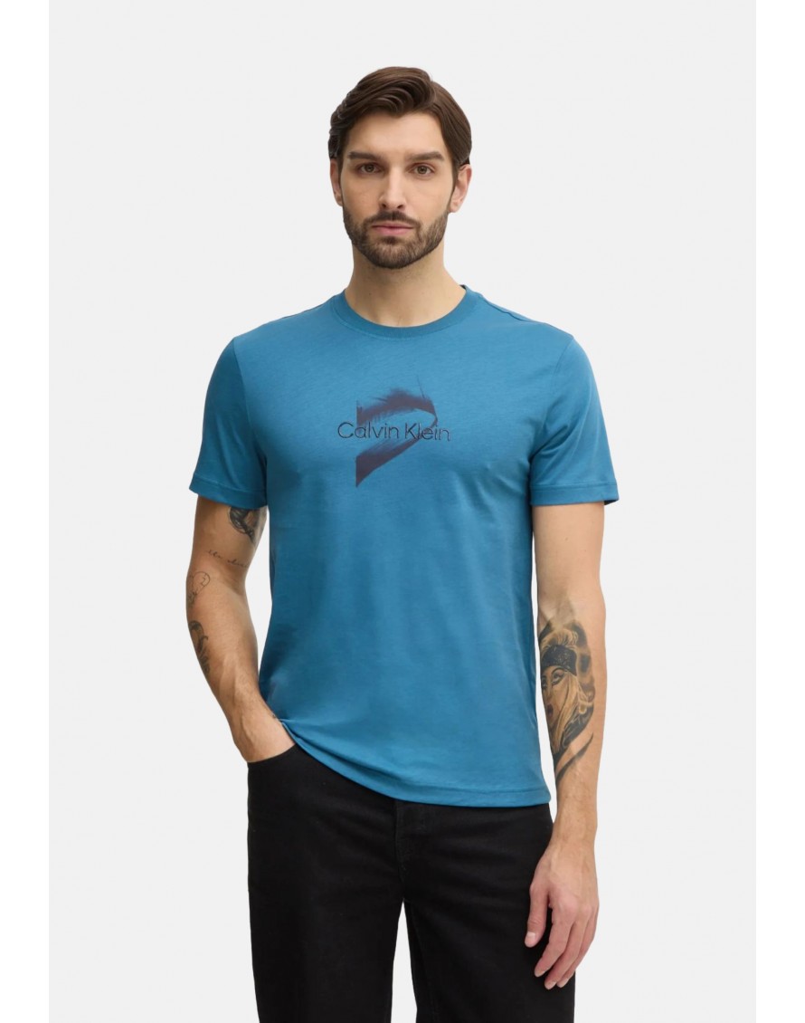 Calvin Klein Camiseta Raised Gel Logo T-Shirt