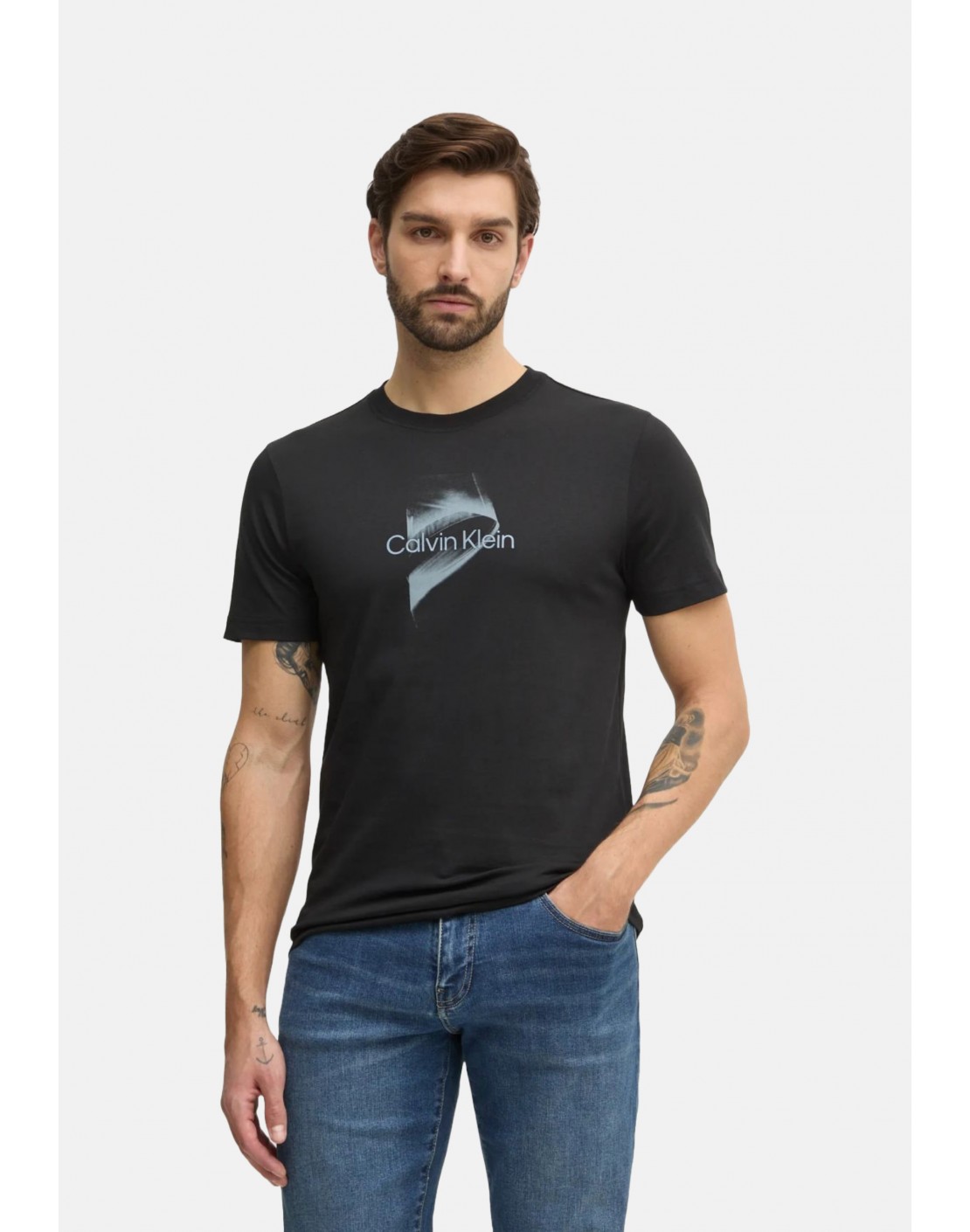 Calvin Klein Camiseta Raised Gel Logo T-Shirt