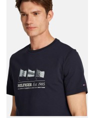 Tommy Hilfiger Camiseta Hilfiger Flags Tee