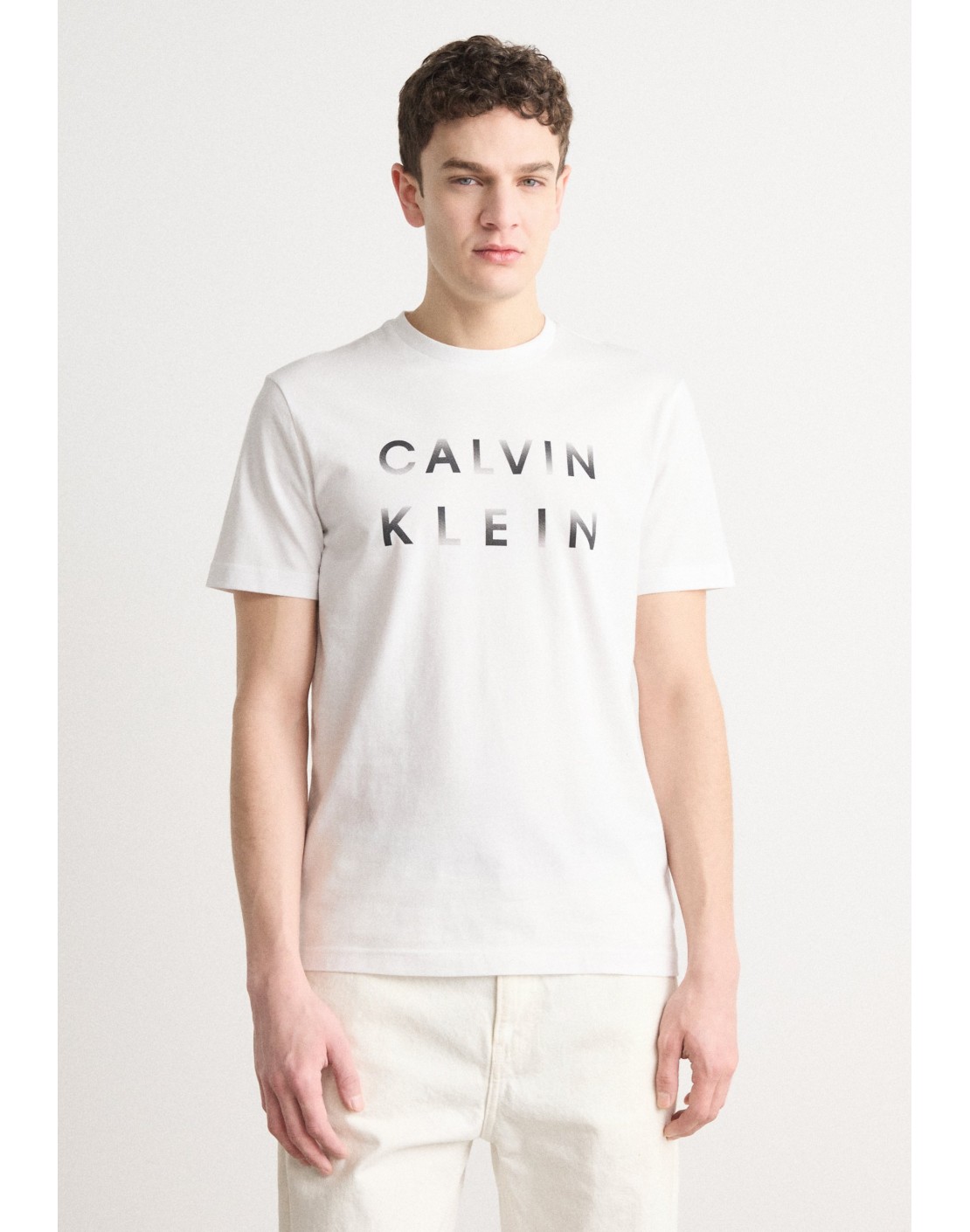 Calvin Klein Camiseta ENnlarged Logo