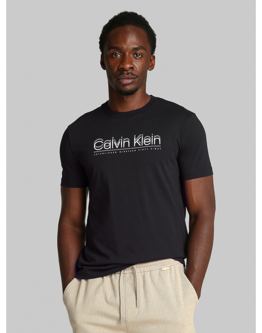 Calvin Klein Camiseta CP-Double Logo T-Shirt