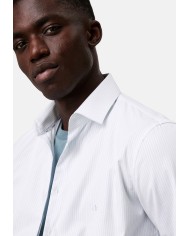 Calvin Klein Camisa 2PLY Stripe Slim Shirt