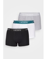 Lacoste Bóxer Pack de 3 calzoncillos de algodón elástico