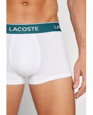 Lacoste Bóxer Pack de 3 calzoncillos de algodón elástico