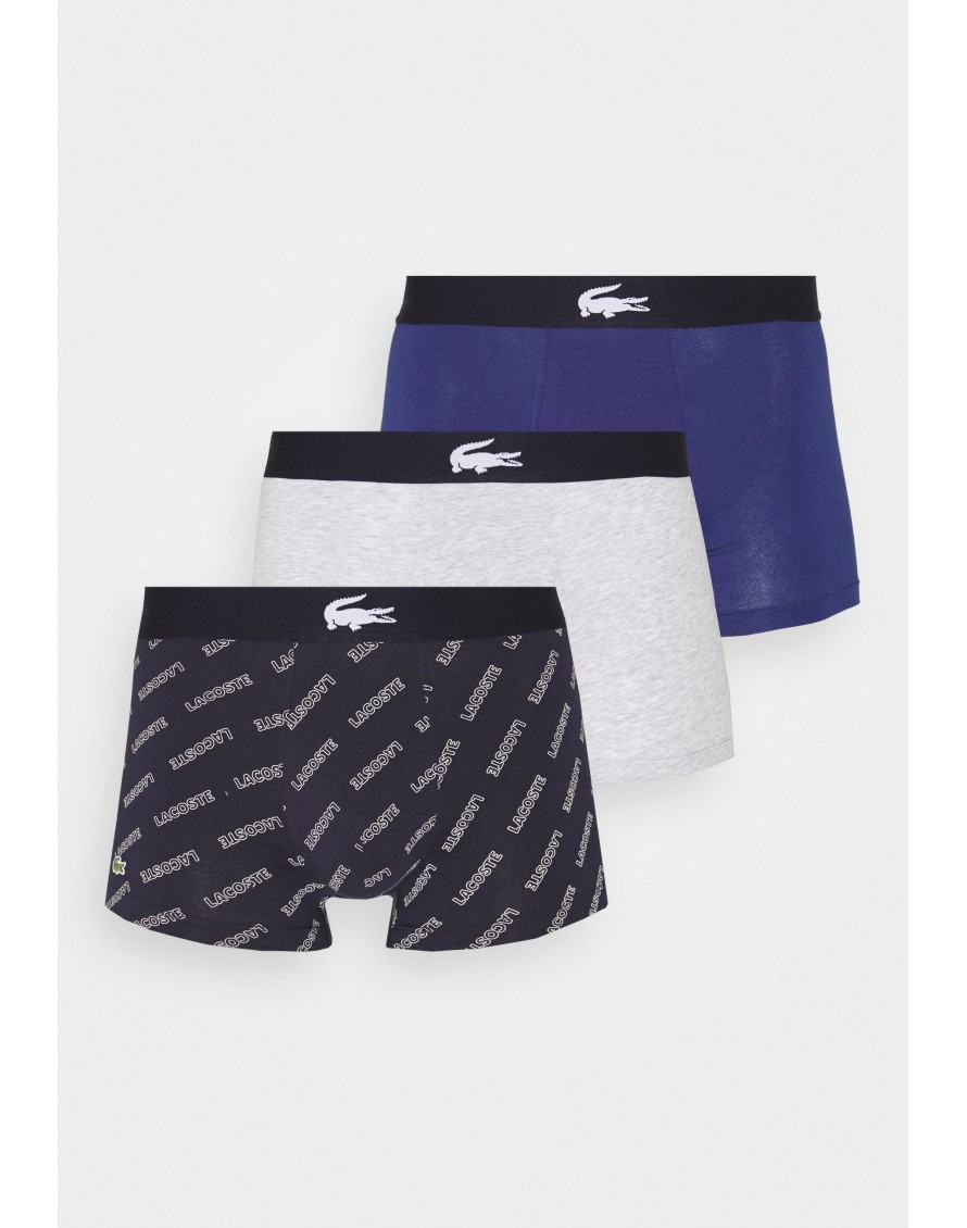 Lacoste Bóxer Pack de 3 calzoncillos de algodón elástico