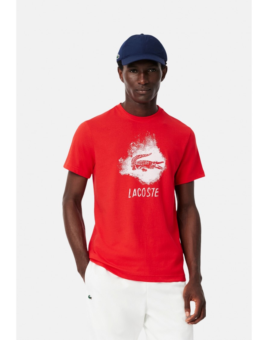 Lacoste Camiseta deportiva gráfica Ultra Dry