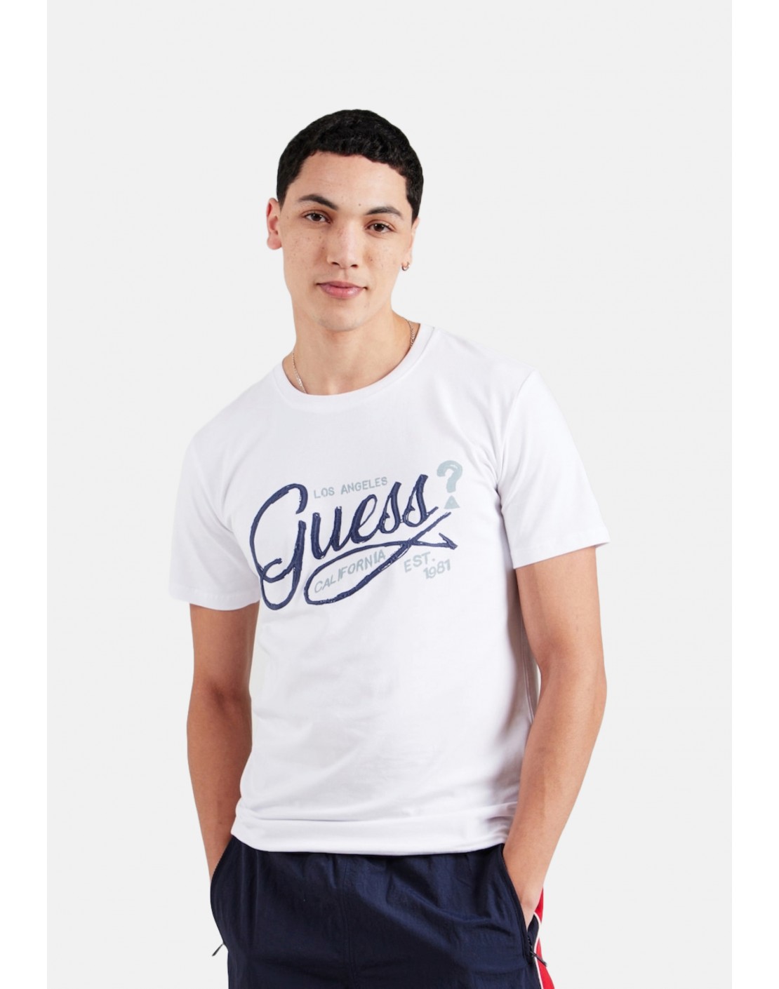 Guess Camiseta SS CN Guess Logo Tee