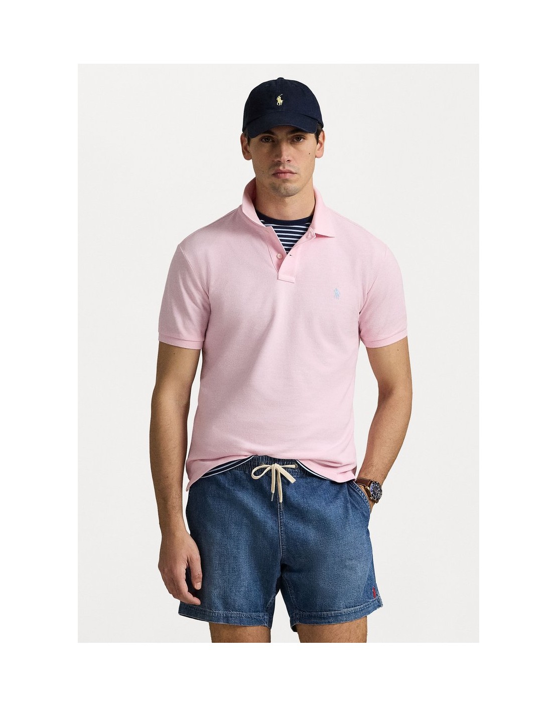 Ralph Lauren Polo de piqué Custom Slim Fit