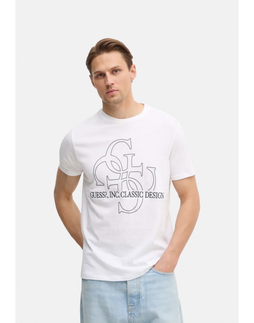 Guess Camiseta SS BSC Classic Quattro G Tee