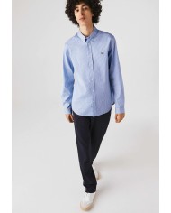 Lacoste Camisa Corte Regular De Cuadros