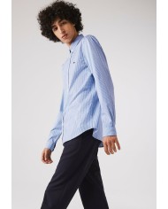 Lacoste Camisa Corte Regular De Cuadros