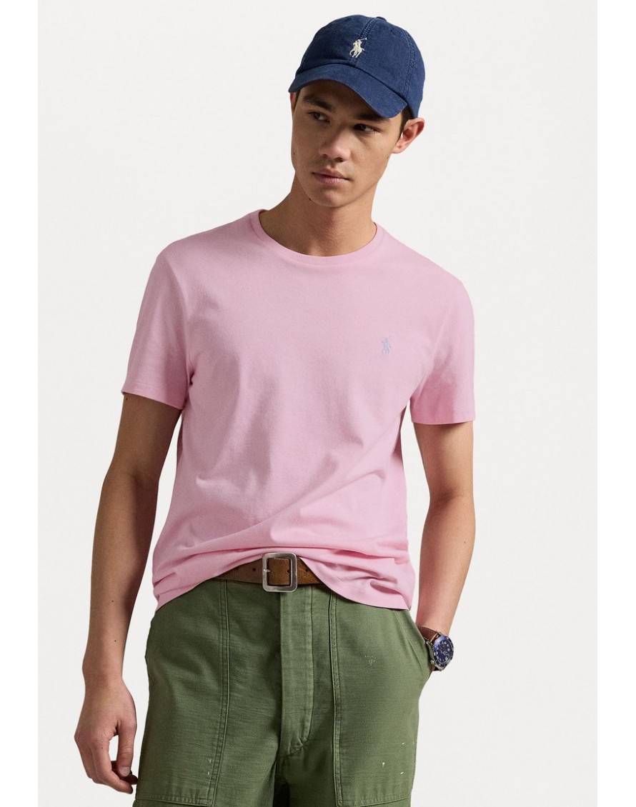 Ralph Lauren SHORT SLEEVE - Camiseta básica - bath pink