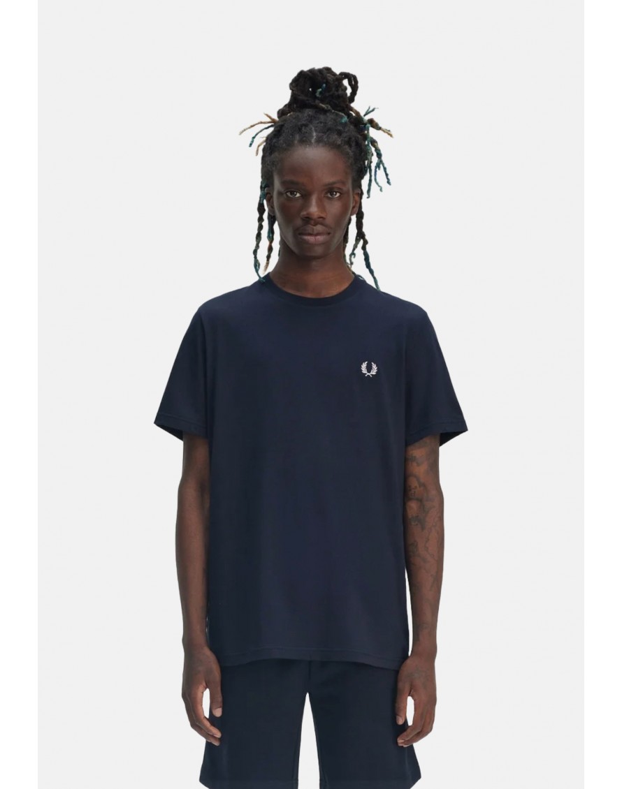 Fred Perry Camiseta Rear Powder Laurel Graphic Tee