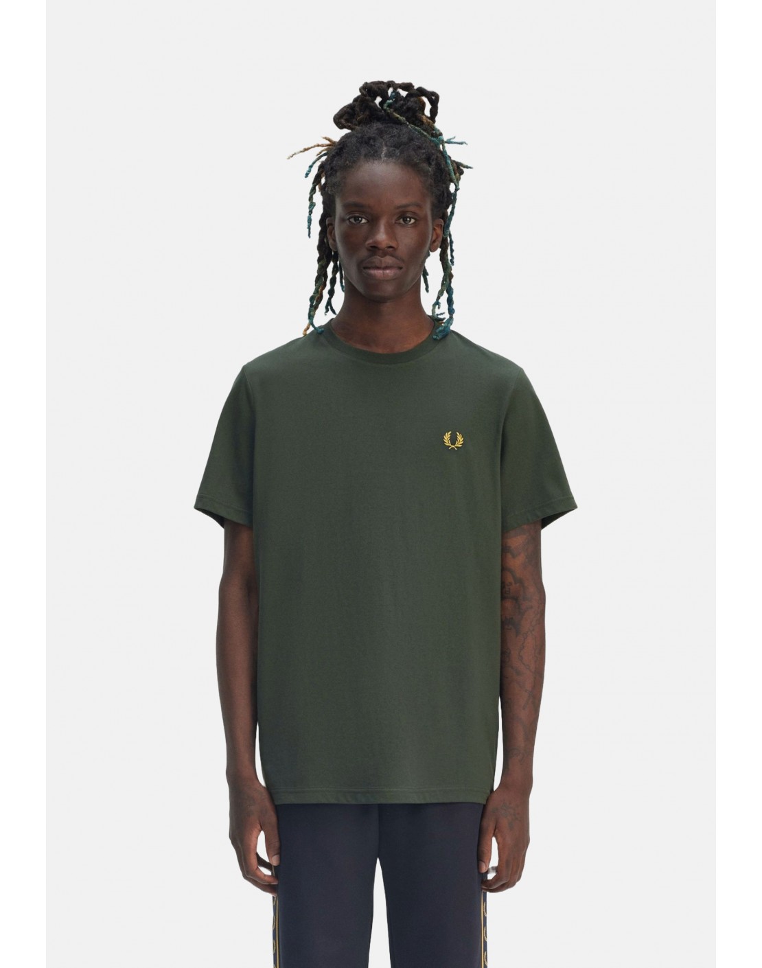 Fred Perry Camiseta Rear Powder Laurel Graphic Tee