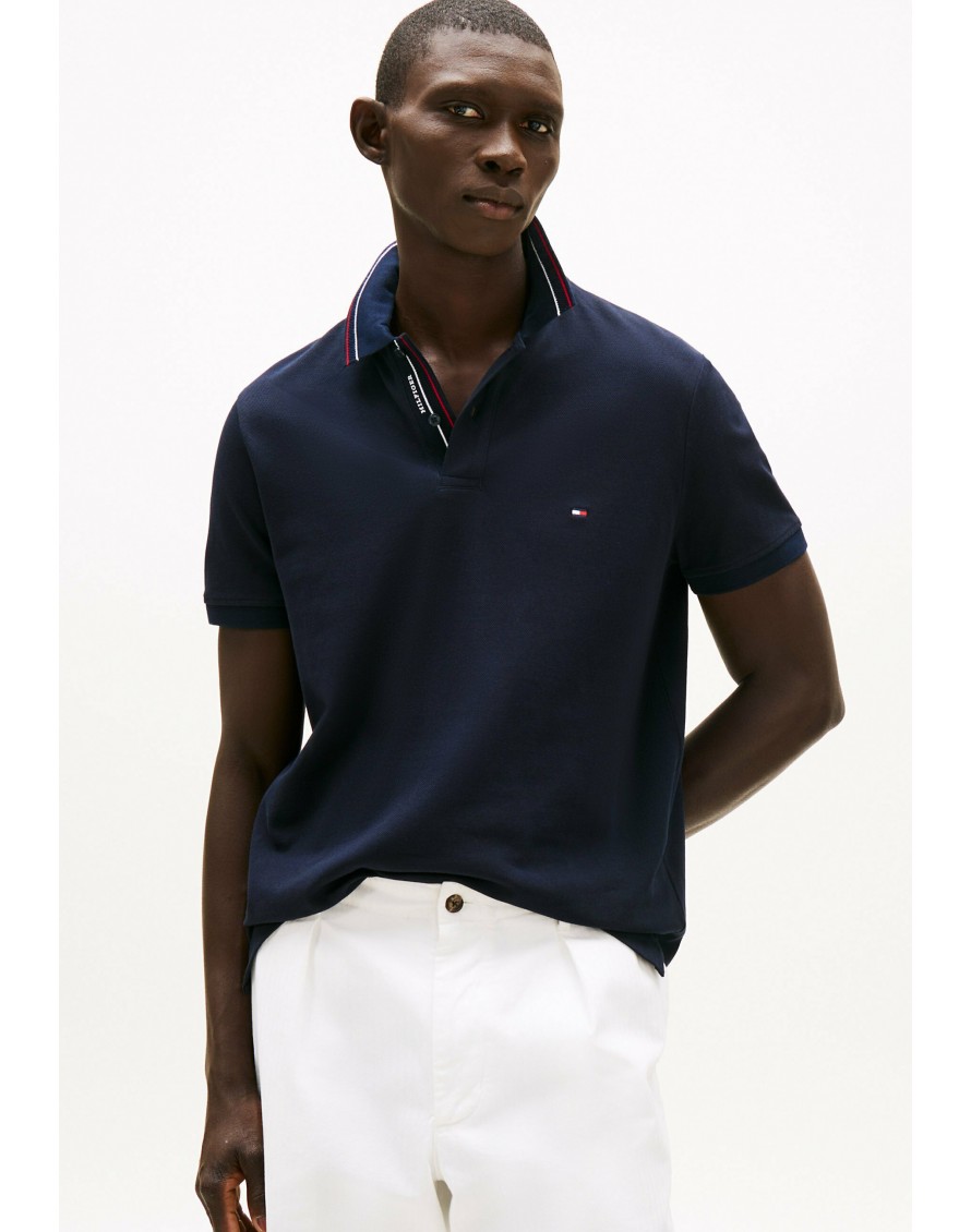 Tommy Hilfiger Polo Placket Interest Reg Polo