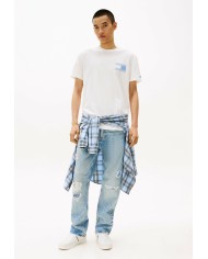 Tommy Jeans Camiseta TJM Reg Paisley Flag Tee Ext