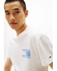 Tommy Jeans Camiseta TJM Reg Paisley Flag Tee Ext