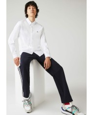 Lacoste Camisa de corte regular de algodón