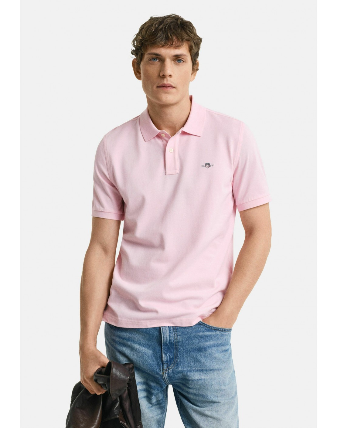 Gant Polo de piqué Regular Fit Shield