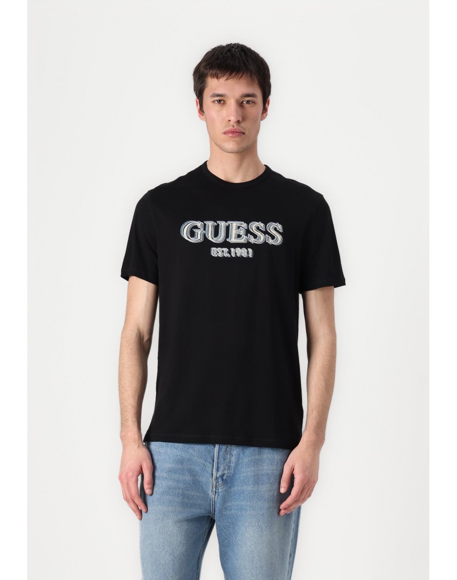 Guess Camiseta SS CN Guess Logo Tee