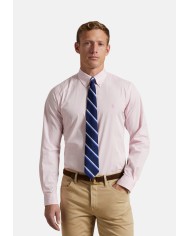 Ralph Lauren Camisa Custom Fit de popelina elástica