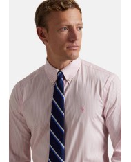 Ralph Lauren Camisa Custom Fit de popelina elástica