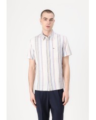 Tommy Jeans Camisa TJM Reg Slub Stripe SS Shirt Ext