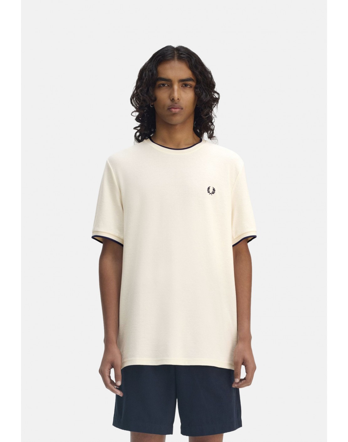 Fred Perry Camiseta Crepe Pique T-Shirt