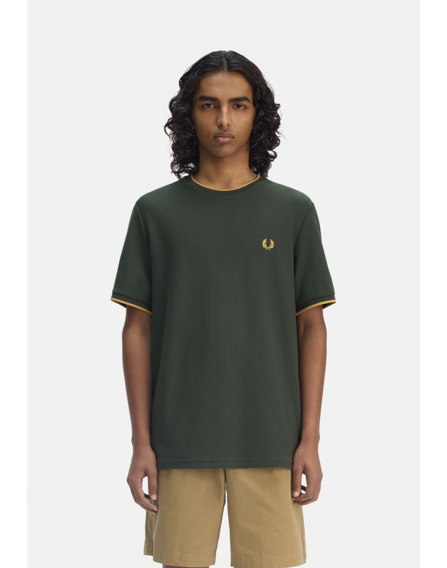 Fred Perry Camiseta Crepe Pique T-Shirt