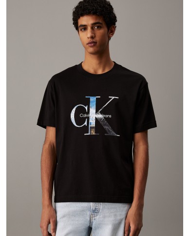 Calvin Klein Camiseta Photo Monogram Tee