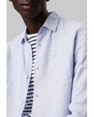 Calvin Klein Camisa Linen Cotton Regular L/S Shirt