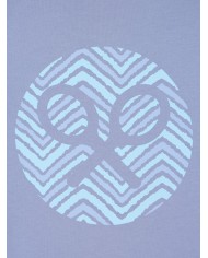 Silbon Camiseta Raqueta Etnica Trasera Azul