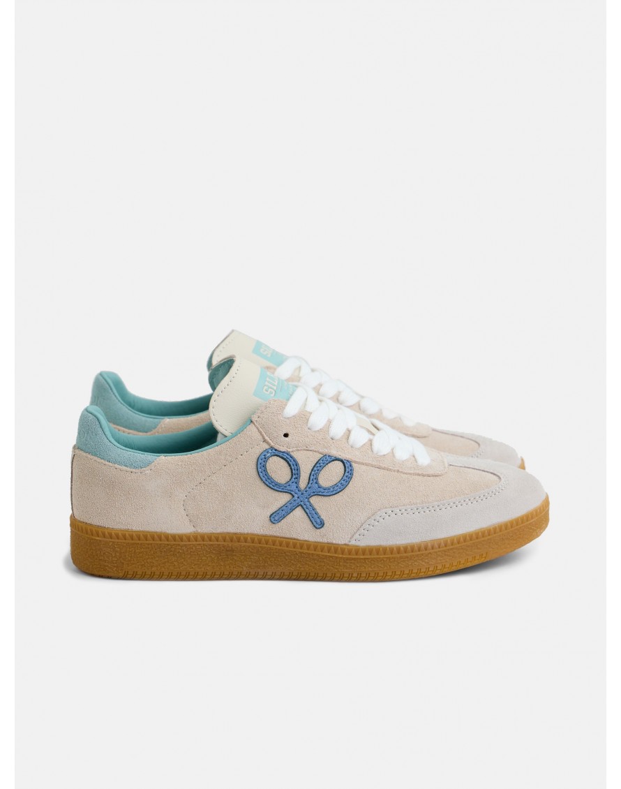 Silbon Zapatillas Casual Raqueta Beige Claro