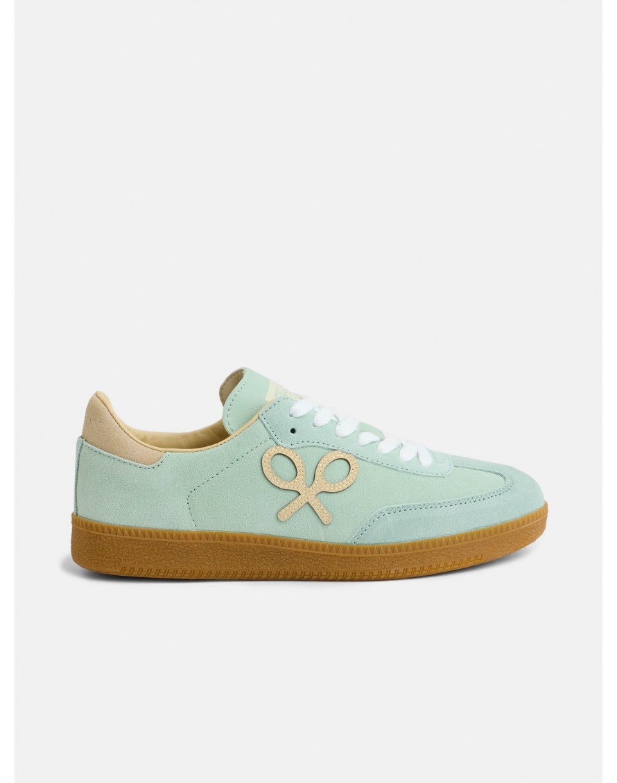 Silbon Zapatillas casual Raqueta Verde Claro