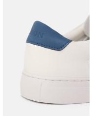 Silbon Zapatilla Clasica Blanca Azul Marino