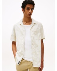 Tommy Jeans Camisa manga corta TJM Reg Slub AOP SS Shirt