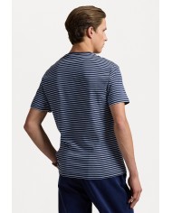 Ralph Lauren Camiseta de algodón suave con rayas
