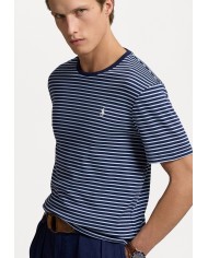 Ralph Lauren Camiseta de algodón suave con rayas