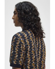Fred Perry Polo Graphic Print Polo Shirt