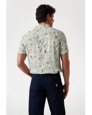 Guess Camisa SS Eco Rayon Oil Palm Shirt