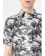 Tommy Hilfiger Camisa manga corta Linen Vacation PRT SS Shirt