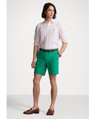 Ralph Lauren Camisa de lino de rayas Custom Fit