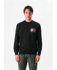 Tommy Jeans Sudadera Regular Flag Crew