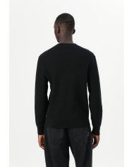 Calvin Klein Jersey de Punto LS Texture CTTN Crew