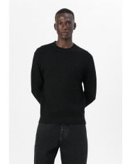 Calvin Klein Jersey de Punto LS Texture CTTN Crew