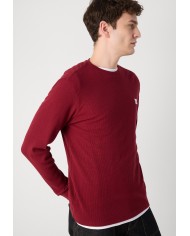 Calvin Klein Jeans Camiseta LS Waffle Badge TEE