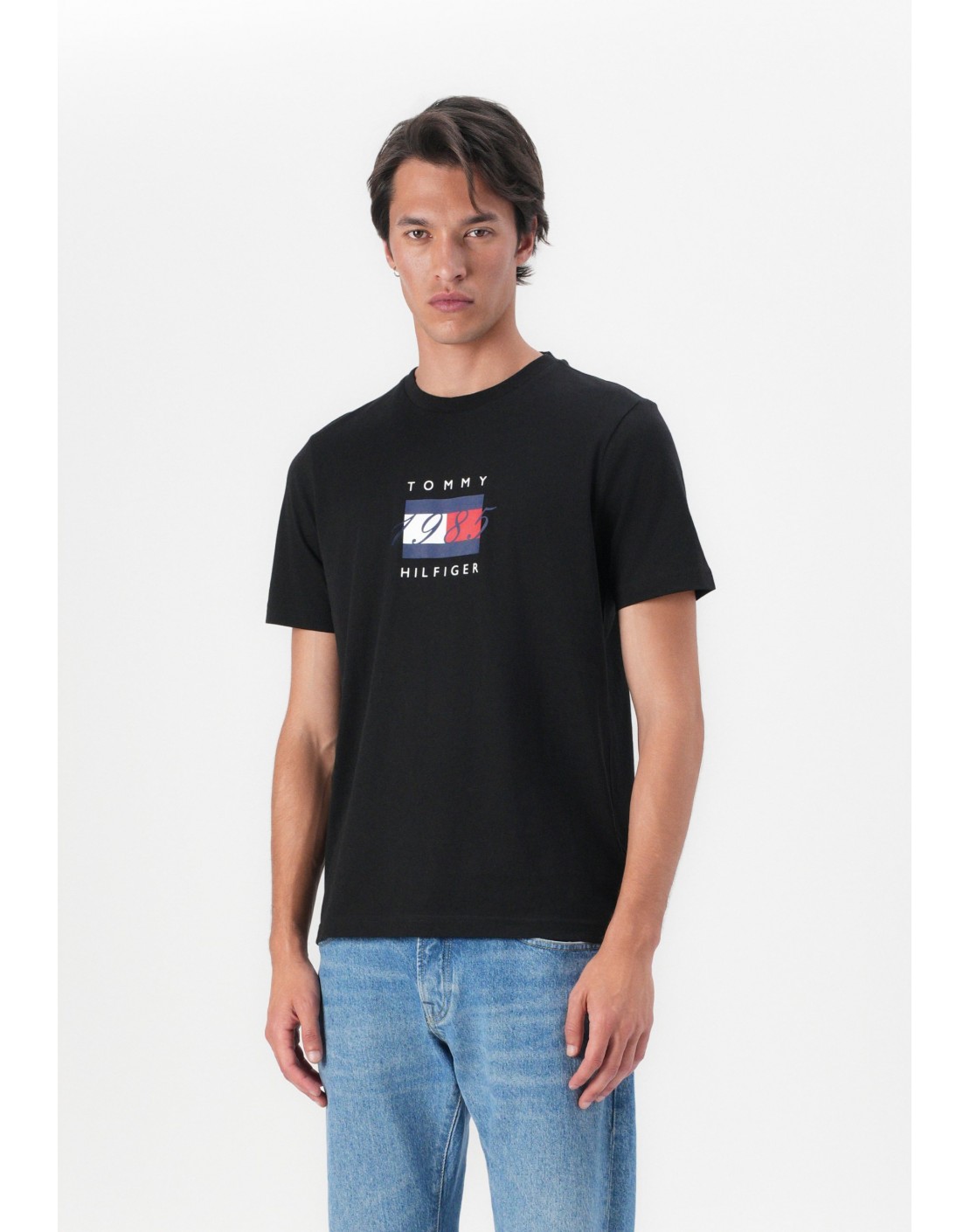 Tommy Hilfiger Camiseta Linear Flag Graphic Tee