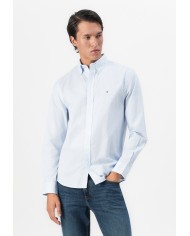 Tommy Hilfiger Camisa Micro Print Flex Popelin